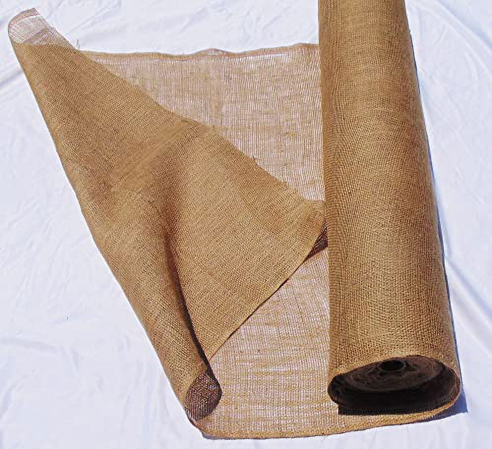 75 feet Long Burlap Fabric roll, 36 inch Wide Light Weight JuteBurlap