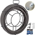thumbnail image 1 of 75 ft. 0.5 in. Drain Cable Sewer Cable - Drain Cleaning Cable Auger Snake Pipe, 1 of 1
