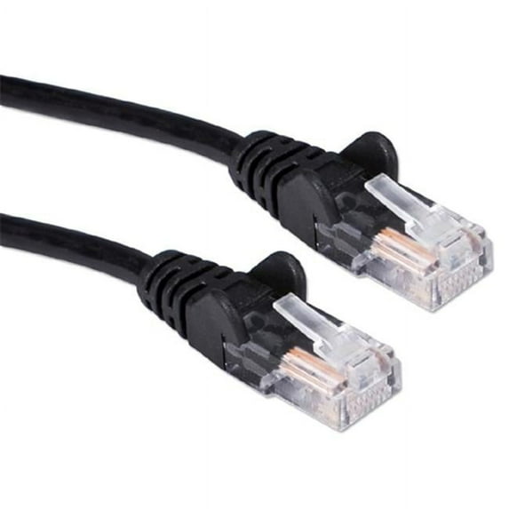 75 ft. CAT6 Gigabit Flexible Molded Black Patch Cord