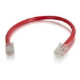 thumbnail image 1 of 75 ft. Cat6 Non-Booted Unshielded-UTP Ethernet Network Patch Cable - Red, 1 of 1
