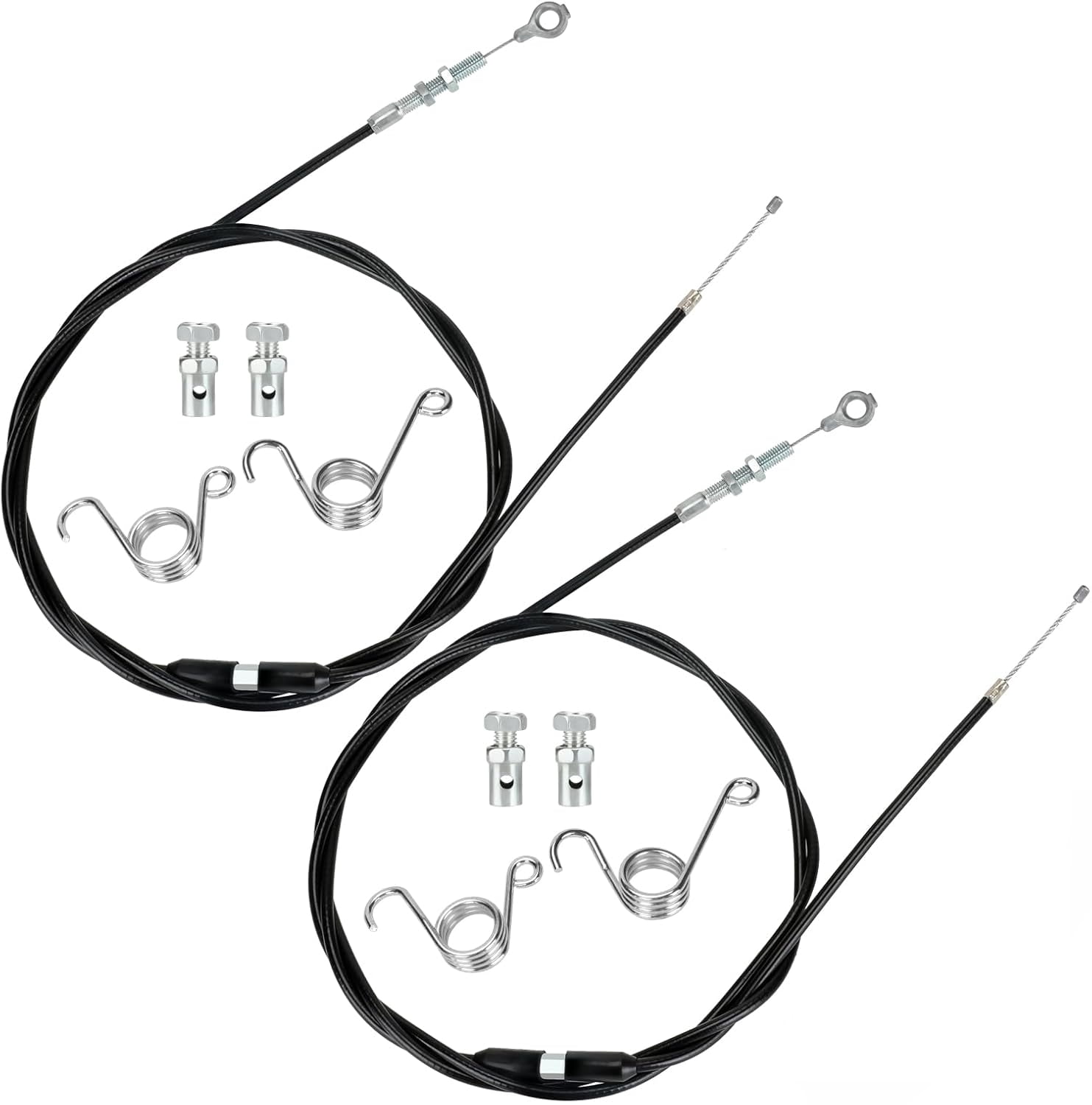 75 inch Throttle Cable for Go Kart Compatible with VM22 VM24 Predator 212cc 196cc GX160 GX200 5.5hp 6.5hp Engine Manco American Sportworks Kandi Yerf Dog Go Cart Lawn Mower Parts (2 PCS)