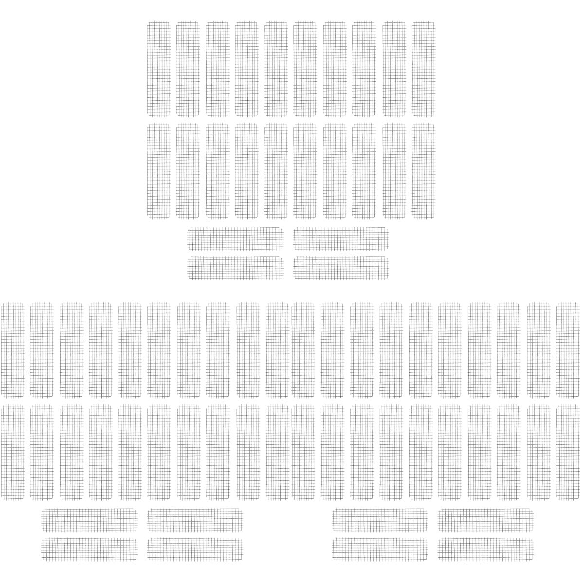 75 pcs Window Screen Sticker Adhesive Mesh Window Screen Mesh - Walmart.com