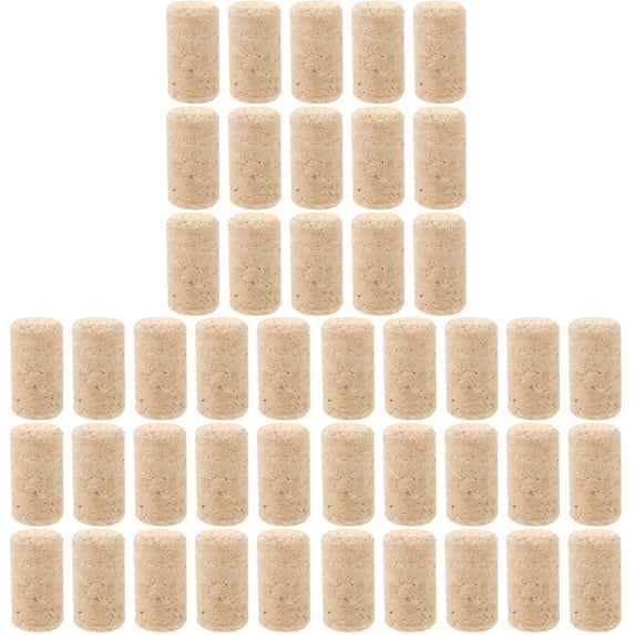 75 pcs Wine Bottle Sealing Plugs Bottle Stoppers Party Bottle Caps Wooden Wine Stoppers Corks