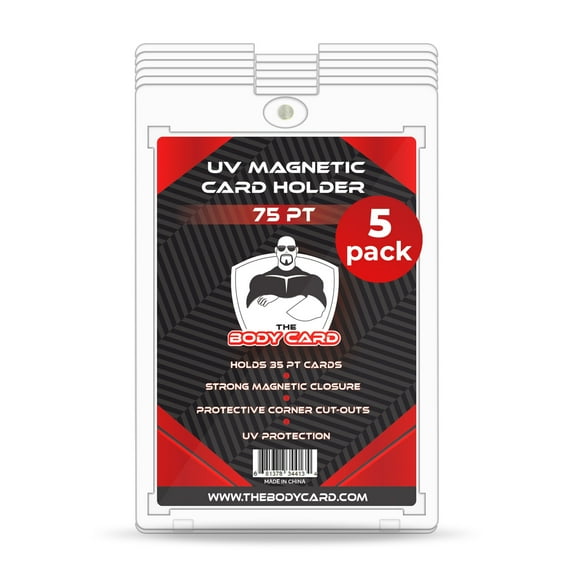 75 pt UV Magnetic Card Holder - 5 Pack