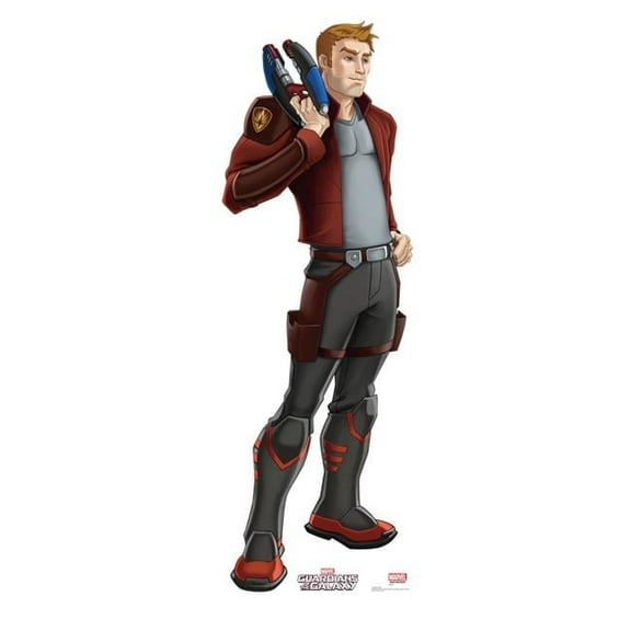 75 x 25 in. Star-Lord - Animated Guardians of the Galaxy Cardboard Standup