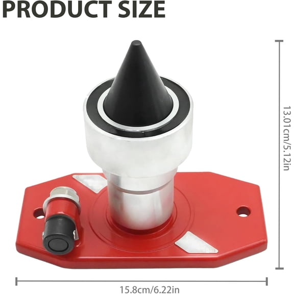 750-087 Lawn Mower Blade Balancer, Magnetic Wall Mount Blade Balancer Replacement for Most Lawn Mower Blades, Replaces 42-047