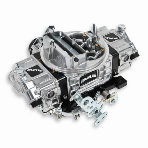 750 CFM Brawler Street Carburetor Mechanical Secondary, Black