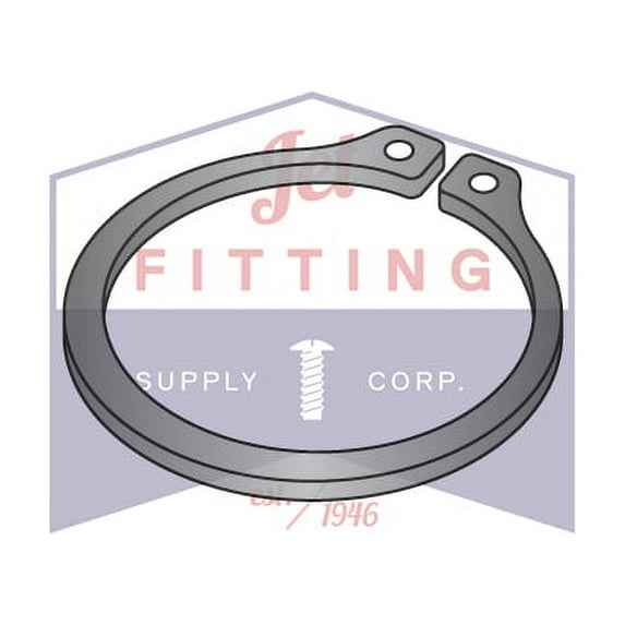 .750" External Style Retaining Rings | Steel | Black Phosphate (Quantity: 1000)