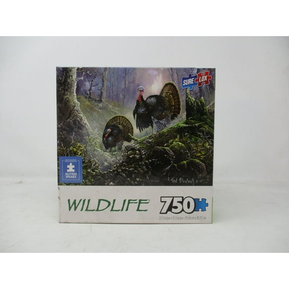 750 Pc Wildlife - Two Kings