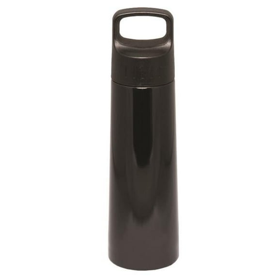 750 ml 25 oz Single Walled Stainless Steel Bottle - Black