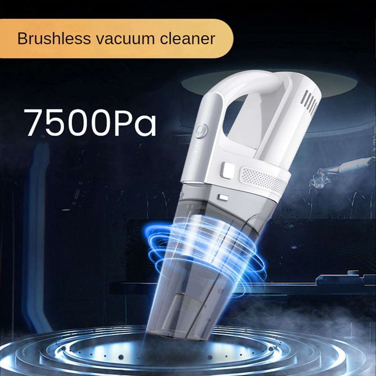 Hduacuge 7500Pa Portable Car Vacuum Cleaner Strong Suction Multifunction  Vacuum Cleaner Dual Use Mini Handheld for Home Desktop : : Home  & Kitchen