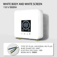 7500W Tankless Hot Water Heater Shower Electric Portable Instant Boiler