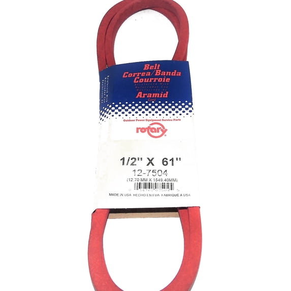 7504/4L610 Rotary Belt (1/2X61") Compatible With AYP 25726, 583774901, 7080J