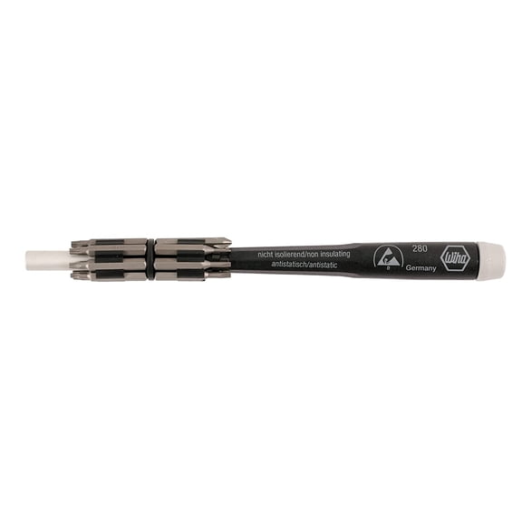 75093 16 Piece System 4 ESD Slotted, Phillips and Torx Micro Bit Set