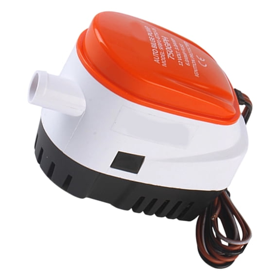 750GPH/1100GPH Automatic Water Pumps Bilge Pumps for Yacht 1-1/8in Outlet Auto Bilge Pumps High Efficiency