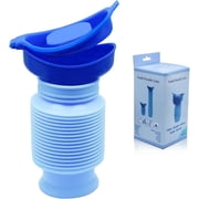 750ML Collapsible Pee Bottles for Men & Women, Portable Leakproof Urinal - Perfect Emergency Pocket Toilet for Car, Road Trips, Traffic Jams, Camping & Hiking