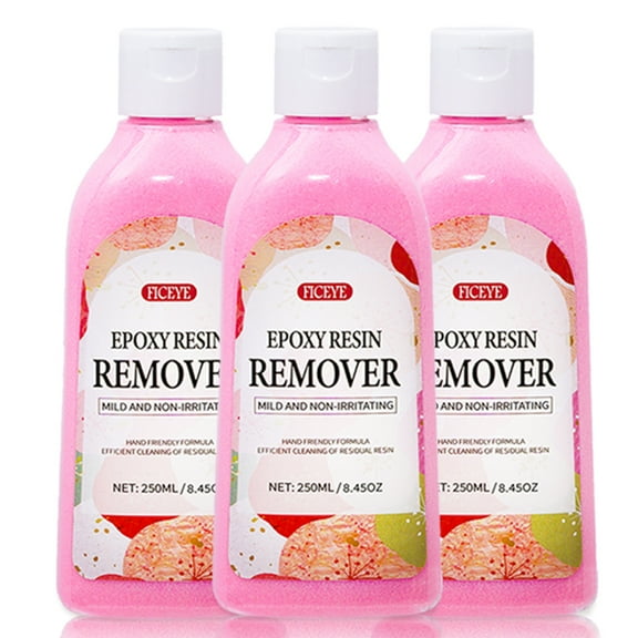 750ML Resin Cleaner Water Softener, Epoxy Resin Remover, Resin Remover Tools, Cleaner for Epoxy Resin, UV Resin, Resin Molds, Epoxy Hand Scrub Cleaner/Hand Soap