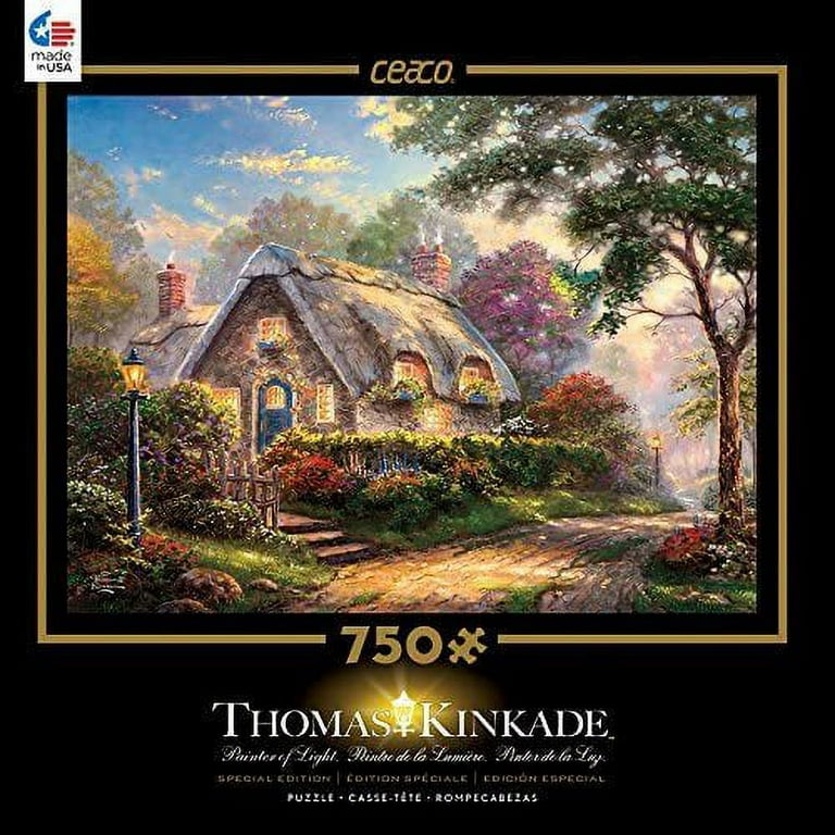 750PC THOMAS KINKADE LOVELIGHT COTTAGE - Walmart.com