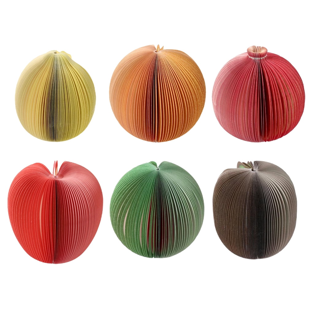 750Sheets Fruit Themed Notes Paper Adheive Note Paper Fruit Shape Notes ...