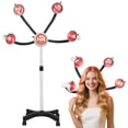 thumbnail image 1 of 750W 5 Head Infrared Standing Salon Hair Dryer, Portable Floor Hair Dryer with Adjustable Temperature, Stand-Up Color Processor Styling Perming Dryer Accelerator, 1 of 7