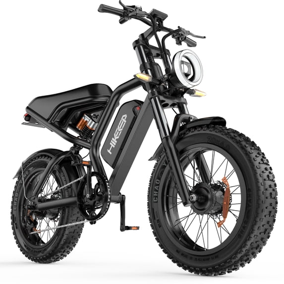 750W Dual Motor Electric Bike, 48V 15.6Ah Removable Battery, 20” Fat Tire E-Bike for Adults, 32MPH, UL2849 Certified