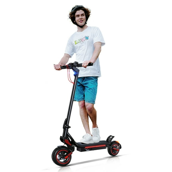 750W Electric Scooter for Adults, 25Mph & 28 Miles Long Range, 9.3" Pneumatic Off-Road Tire with Turn Signals