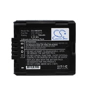 750mAh VW-VBG070-K VW-VBG070 VW-VBG070A Battery for Panasonic PV-GS500 NV-GS500 HDC-SX5 SDR-H60 PV-GS85 NV-GS330 SDR-H41 H48 SDR