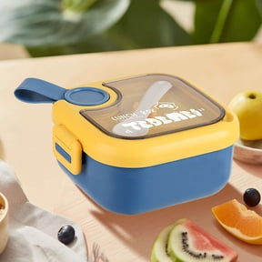 750ml Lunch Box Container, Leakproof Bento Box, Plastic Stainless Steel Meal Prep Box, Adult Lunch Storage, Airtight Compartments, Portable Reusable Food Storage, Office Lunch Box