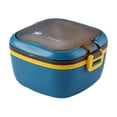 thumbnail image 1 of 750ml Plastic Microwave Bento Box, Sealed Fruit and Picnic Container, Large Capacity Meal Box for Youngsters and Adults, 1 of 6