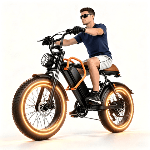 750w Electric Mountain Bike for Adults, , 48V 15Ah Removable Battery, 20"x4"Tire ,20 MPH Max, 60 Miles Range, 7-Speed Suitable for Mountain, Commuting, UL 2849