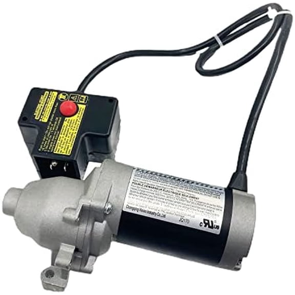 751-10645 951-10645a 17T Electric Starter Motor JQ170 Replaces Troy Bilt MTD Cub Cadet Craftsman 951-10645 951-10645b 751-10645a Snow Blower Thrower 208cc Engines - 120V$$Tools