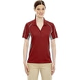 thumbnail image 1 of 75110 Extreme Ladies' Eperformance Parallel Snag Protection Polo Classic Red XS, 1 of 2