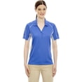 thumbnail image 1 of 75110 Extreme Ladies Parallel Snag Protection Polo LT Nautical Blue XL, 1 of 2