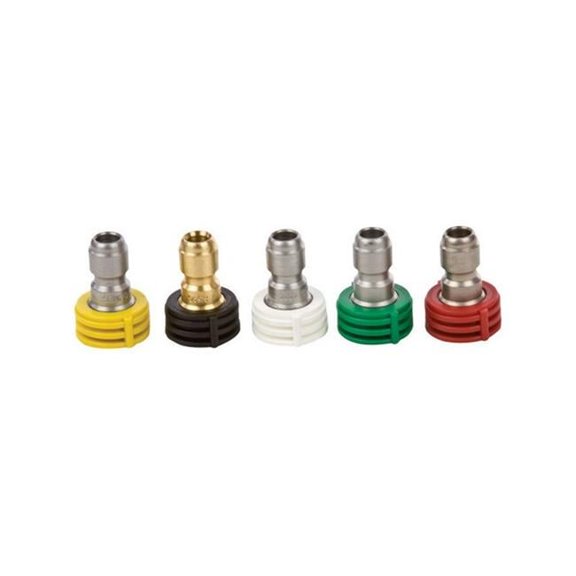 75148 4 mm 4000 PSI Quick Connect Spray Nozzle Assortment - Assorted