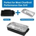 thumbnail image 1 of 7515 Grill Catch Pan Holder/Drip Pan/Grease Collection Pan Replacement Parts for Weber Genesis 1000-5500, Genesis Silver/Gold/Platinum, Genesis II Series, Platinum I/II, and Summit Grills, 1 of 12