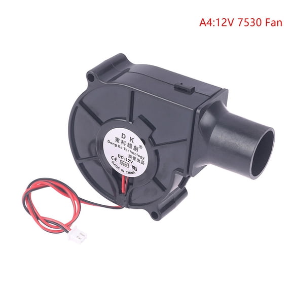 7530 Smelting Metal Fan Portable Air Blower 2500R Centrifugal Radial Air Cooler Metal Fan BBQ Blower Charcoal Cooling Cooler Fan