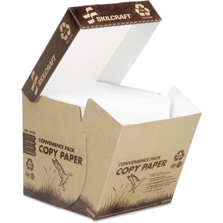 7530016110277-100% Post-Consumer Recycled Convenience Copy Paper - Bulk Pack - 2500 units