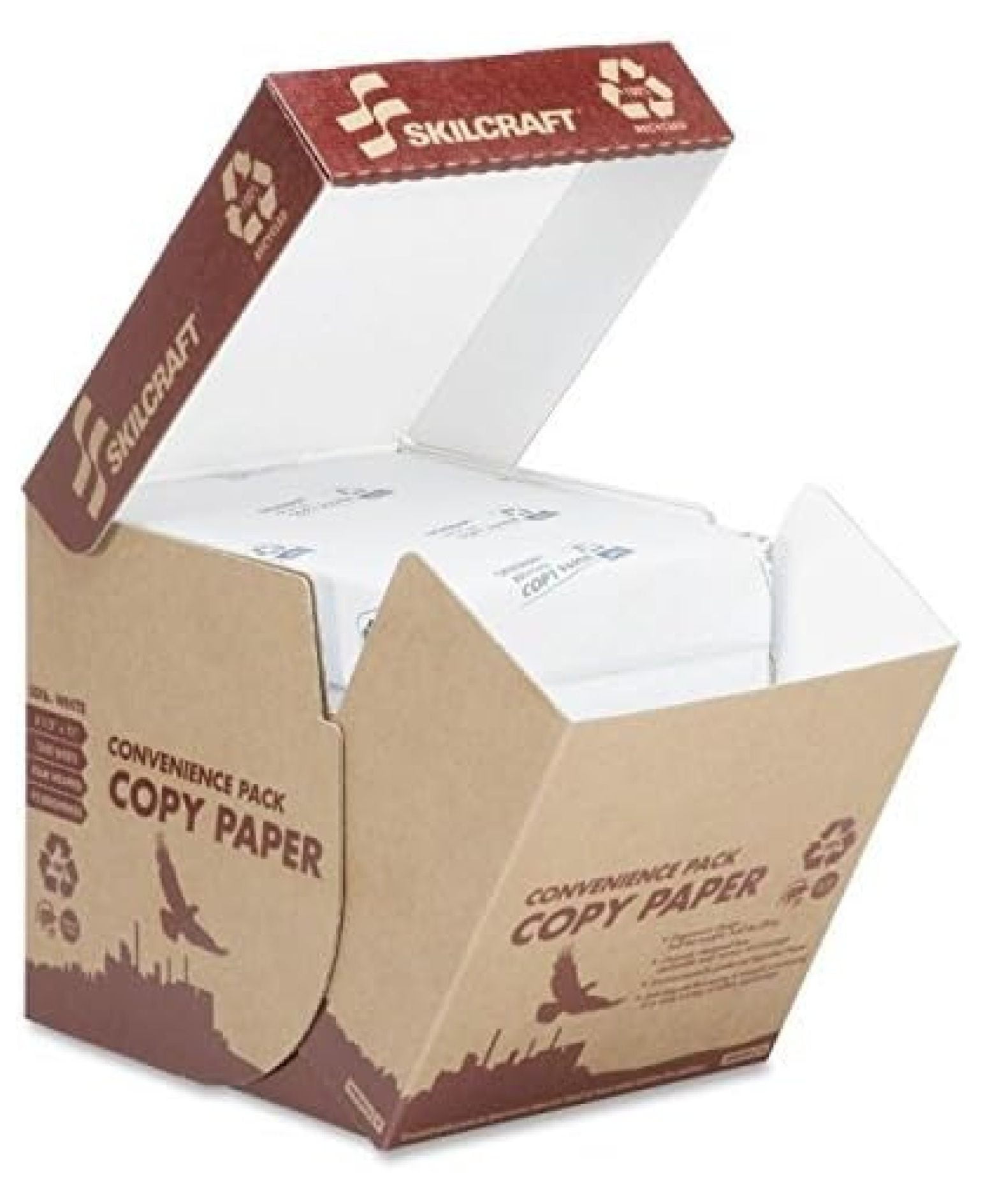 - 7530016111896-100% Post-Consumer Recycled Convenience Copy Paper - Ream Wrapped - 5 Reams/BX - 2500 units