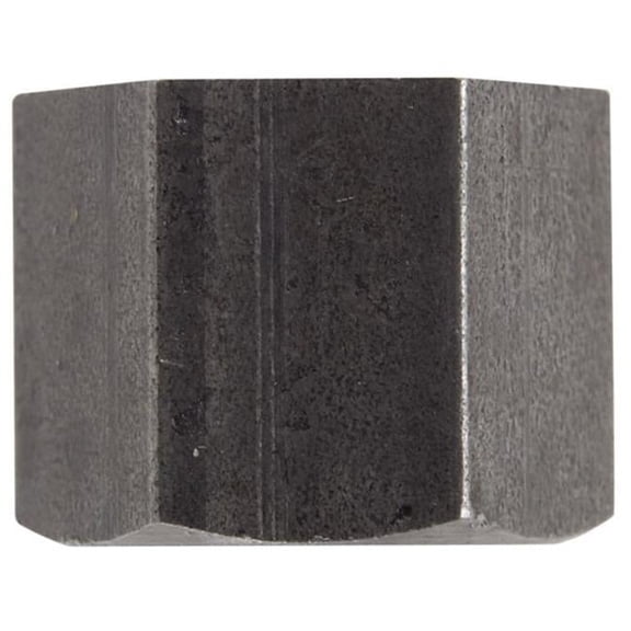 753288000261 0.125 in. Black Steel Hex Caps