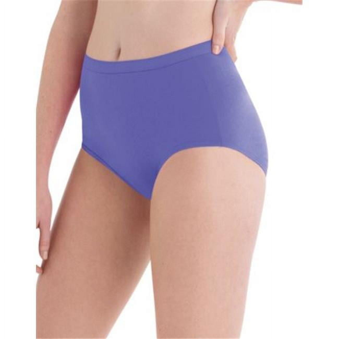 75338830490 PW40AD Womens Cotton Brief, Assorted - 6 - 10 Pack