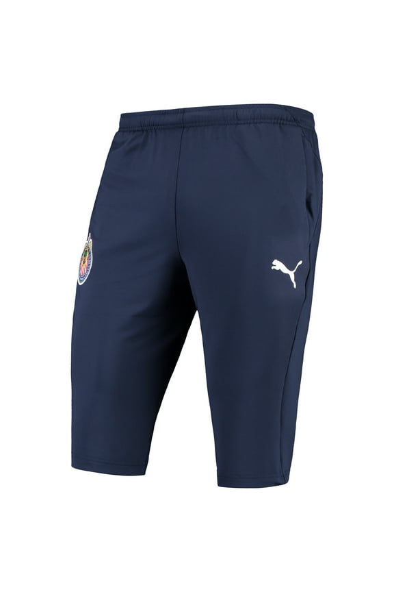 [753668-01] Mens Puma Chivas 3/4 Training Pants - Side Pockets With Zip