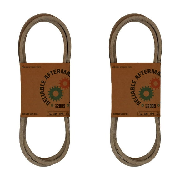 754-04045 Qty 2: Deck Drive Belt
 Fits Massey Ferguson