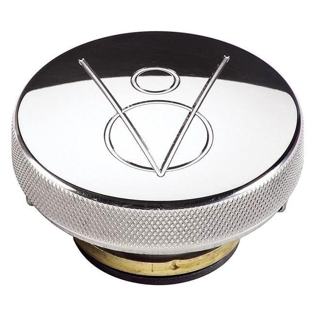 Monogram Locking Radiator Cap 75420 14 lbs Polished Radiator V8 Logo Cap - Walmart.com