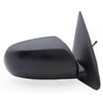 thumbnail image 1 of 75519K - Fit System Passenger Side Mirror for 2010 Kia Forte Sedan, black, PTM cover, foldaway, Manual Remote, 1 of 1