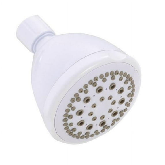 75564WH Universal Showering Components 5 Spray Showerhead White
