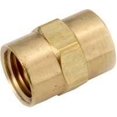 thumbnail image 1 of 756103-06 .37 In. Barstock Coupling Brass, 1 of 1