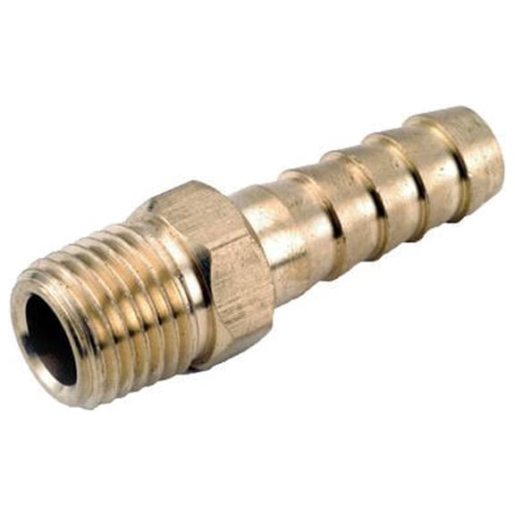 757001-1212 Pipe Fitting, Barb Insert, Lead Free Brass, 3/4 Hose I.D. x 3/4 In. MPT - Quantity 5