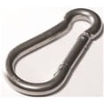 thumbnail image 1 of 757559 0.44 in. Stainless Steel Spring Snap Link, 1 of 1
