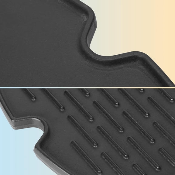 7582 Cast Iron Griddle & 60040 Burner for Weber Q1000 Q1200 Q100 Q120 Weber Q Parts Baby Q 386001 50060001 51040001 51010001 Grills, Replacement Parts for 7582 7644 65810 Griddle$$Garden & Patio