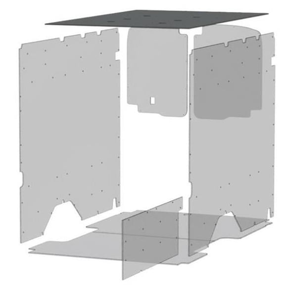 75C52614X Duratherm Ceiling Liner, , White